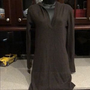 Brown bcbg sweater dress
